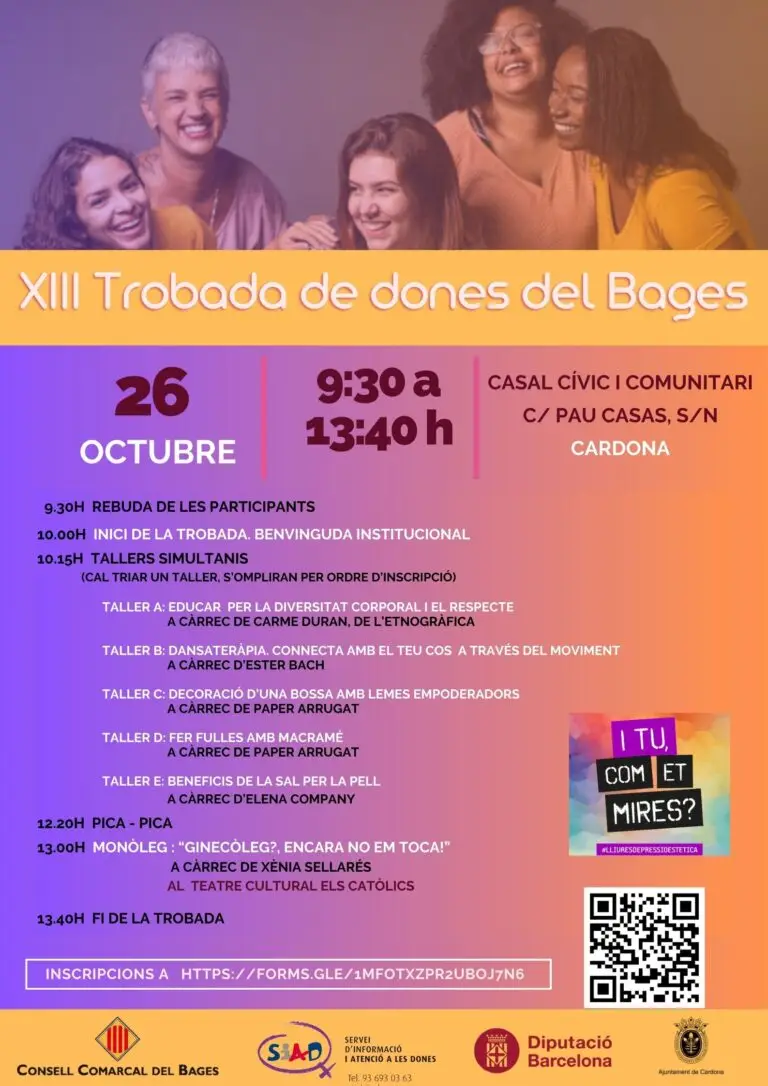 Taller de Dansateràpia a la XIII Trobada de dones del Bages