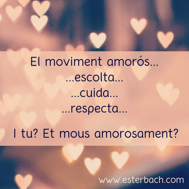 Moviment amorós | Movimiento amoroso